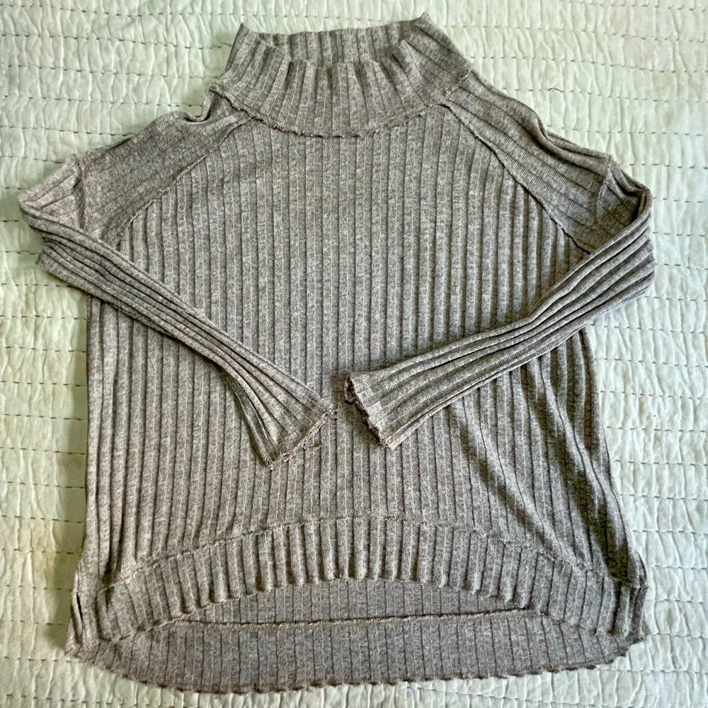 Free People Ribbed Cardigan